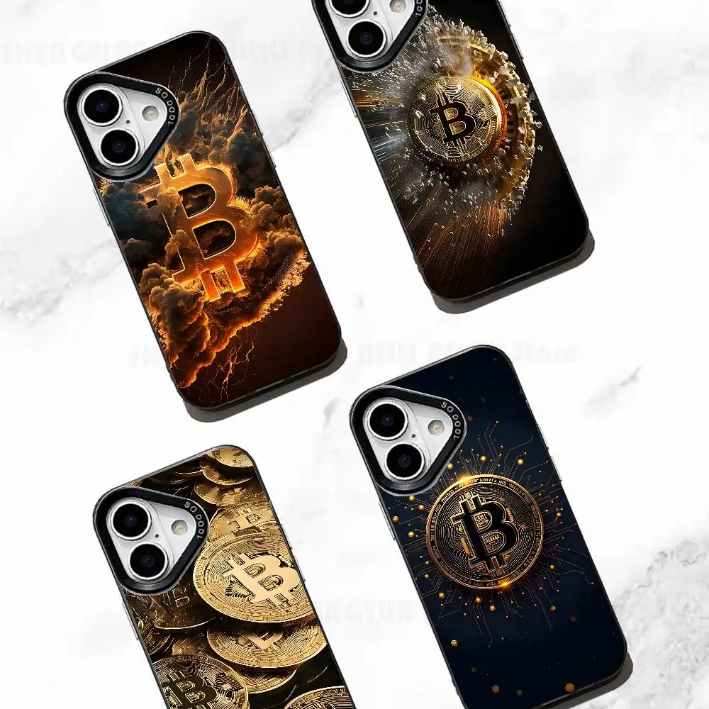 

Logo Bitcoin Phone Case For IPhone 17 16e 16 15 14 13 12 Pro Max X XR XS MAX Back Cover