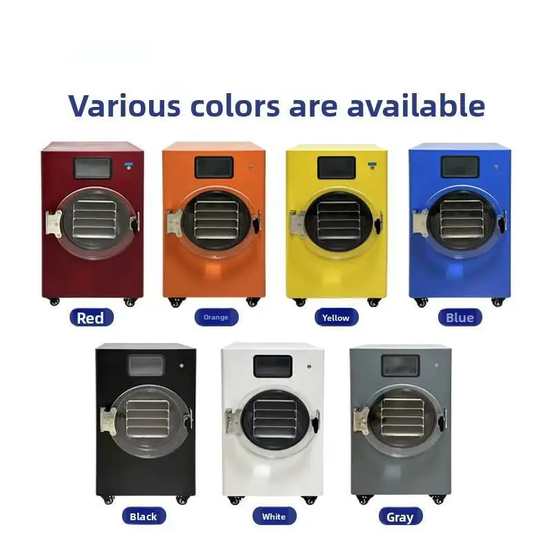 

Vacuum Chinese Herbal Medicine Pet Snacks Cordyceps Fruit Liquid Commercial Drying Freeze Dryer Household Small Energy-Saving