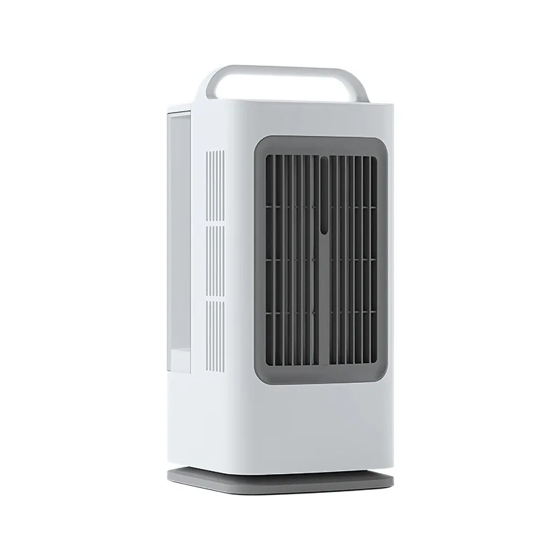 Air Conditioning Fan Water-cooled Ice Mist Fan Household Intelligent Humidification Desktop Remote Head Timing Small Air Cooler
