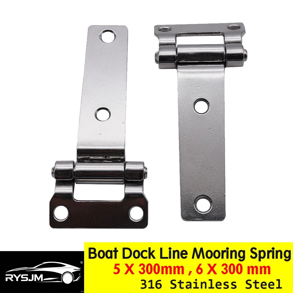 2/4/8Pc T-Hinge Gate Shed HingesHeavy Duty Hinges Container Hinges Stainless Steel Deck Cabinet Door Hinge For Marine Boat Yacht
