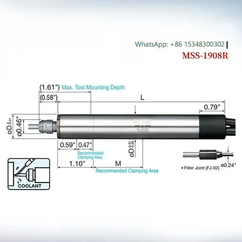 High Motor Spindle MSS-1902R 1908R 1930R 2002R/A