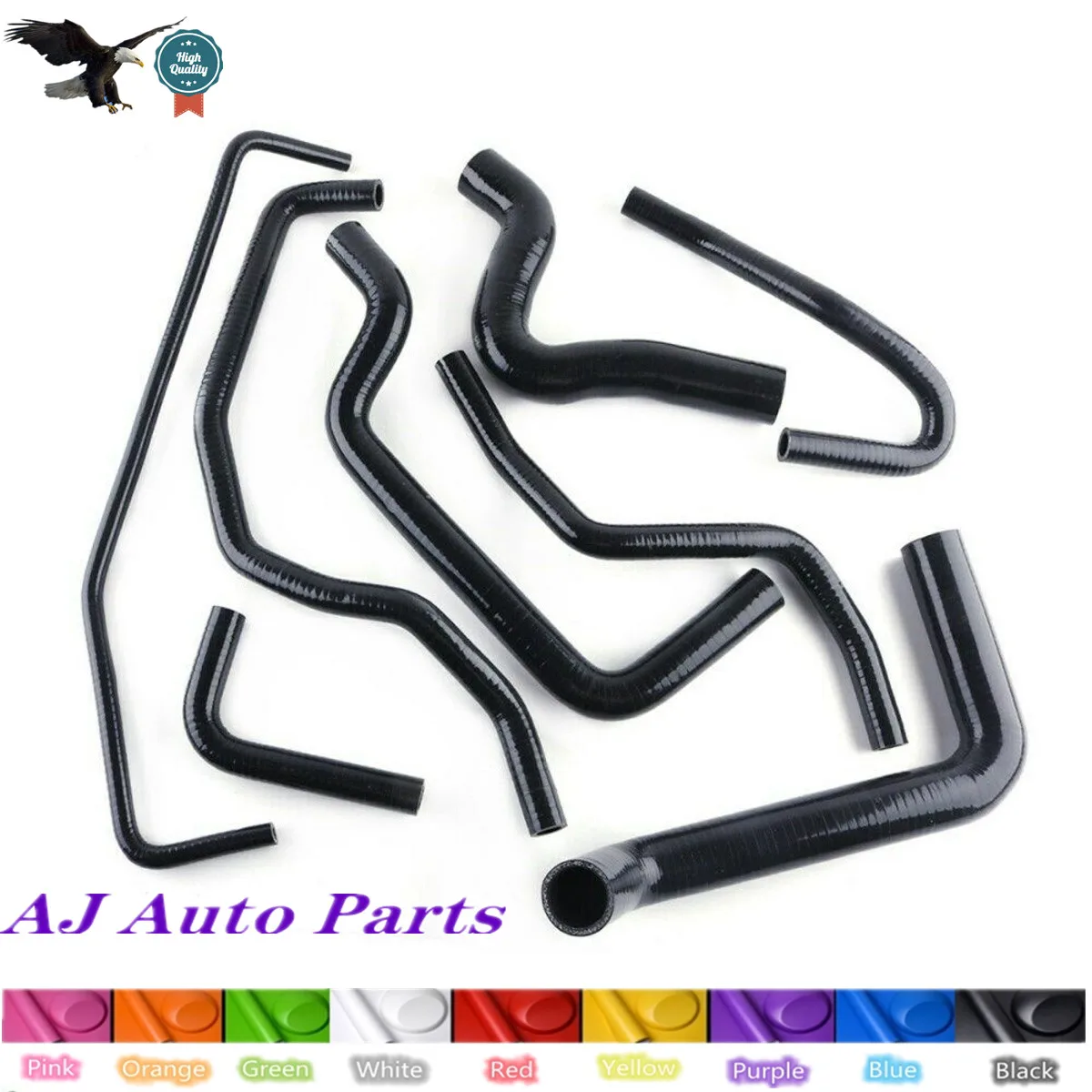 

FOR FIAT COUPE T20 2.0 20V GT TURBO SILICONE RADIATOR COOLANT HOSE KITS （3-PLY Hose ）