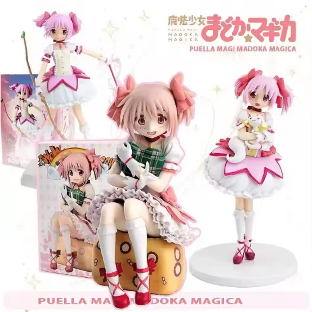Anime Puella Magi Madoka Magica Figur Actionfigur PVC-Modell Kawaii Dekoration Puppe Kinderspielzeug Weihnachtsgeschenk