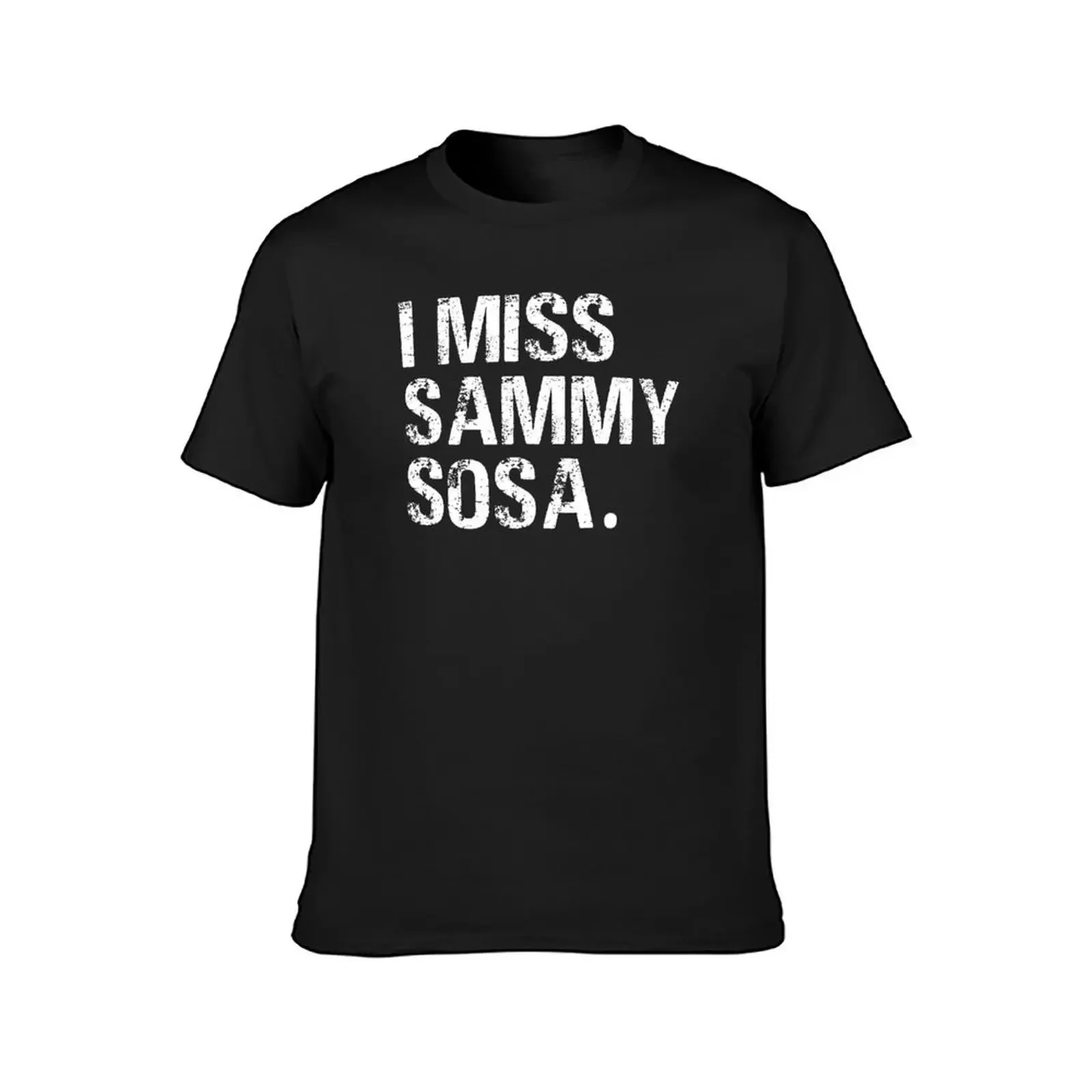 Vintage I miss sammy sosa Typography T-Shirt oversized sports fans shirts graphic tees anime t shirts oversized t shirt men