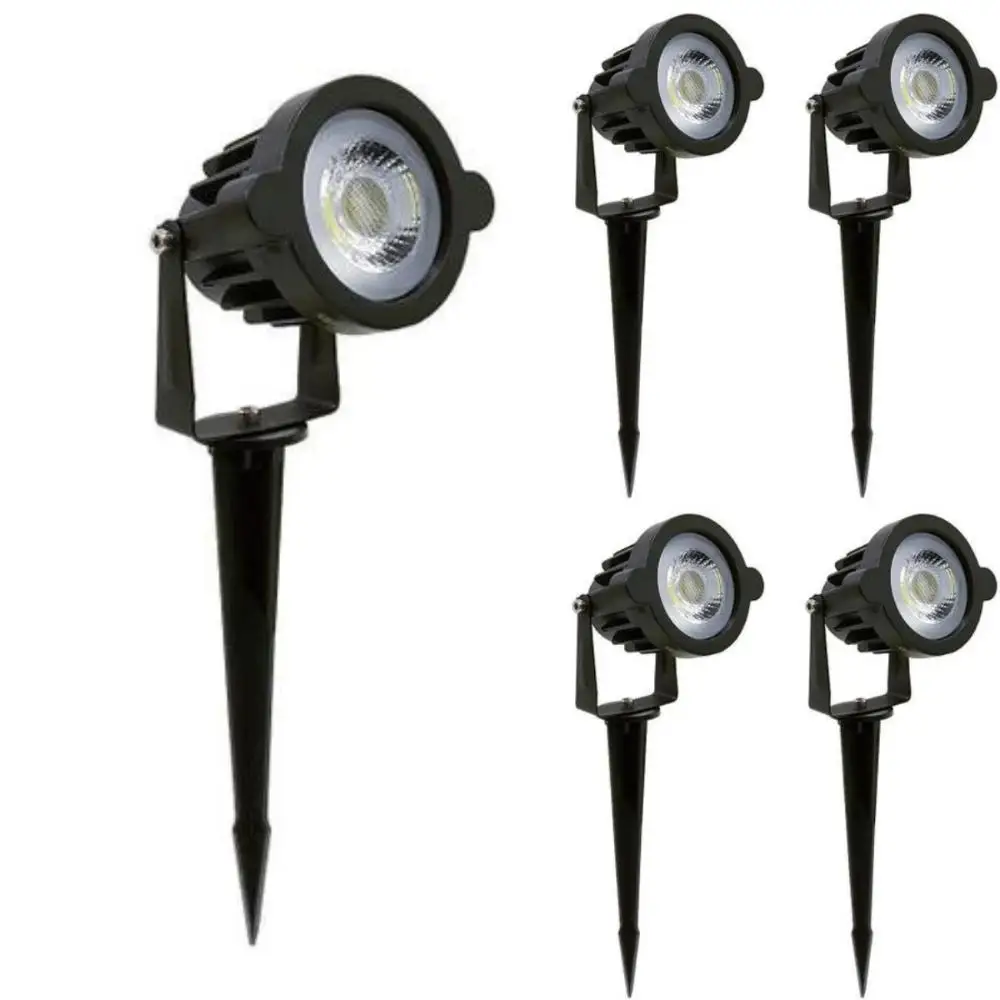 Kit 5 Skewers Garden 5W 6500K B Cold IP65 Bivolt - Galaxy