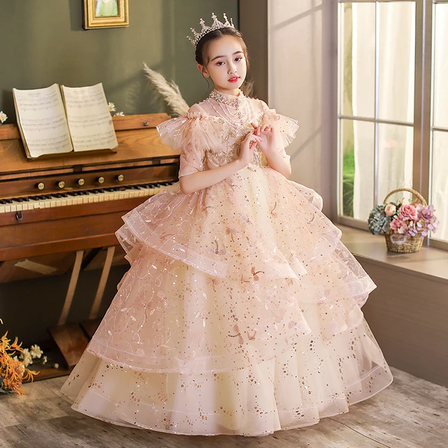 Children's party fashion frock designs