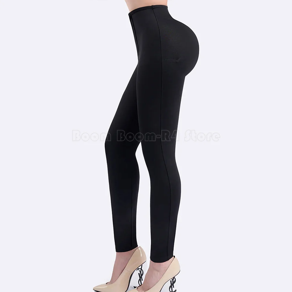High Waisted Skinny Leg Pants for Women Tummy Control Push Up Butt Gym Pants Casual Leggings Yoga Soft Stretch Comfy Trousers - Image 4