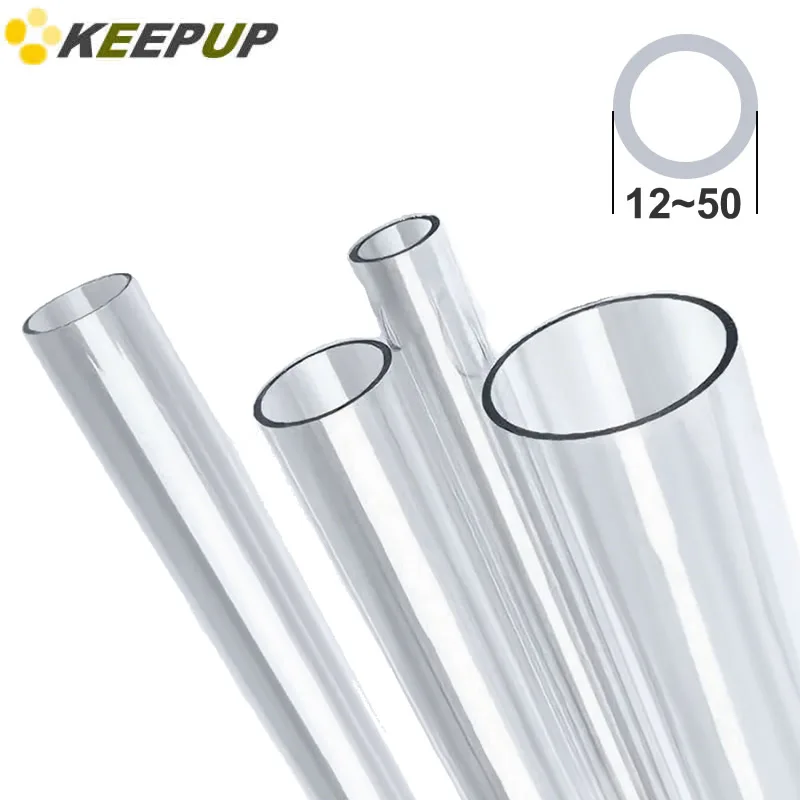 

Поликарбонатная трубка для ПК, пластик, высокая прозрачность, жесткая трубка, полые круглые трубки, наружный диаметр 12, 15, 16, 18, 20, 22, 25, 26, 30, 32, 35, 40, 42, 45, 48 50