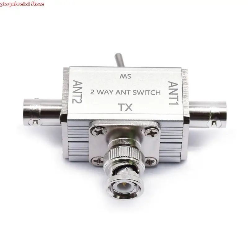 E8BA 2 Port Coaxials مفاتيح مع حماية أرضية لذلك 239 BNC موصلات لراديو HAMS CB 100W 0-50MHz العملية