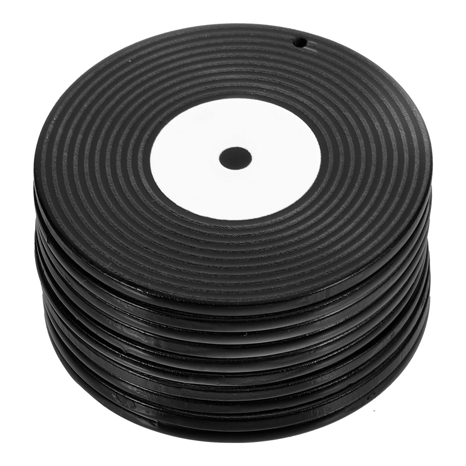 

10pcs Acrylic Jewelry Accessories Black Vinyl Disk Charms DIY Pendants Necklace Earrings Bracelet Crafts Novelty naments H made