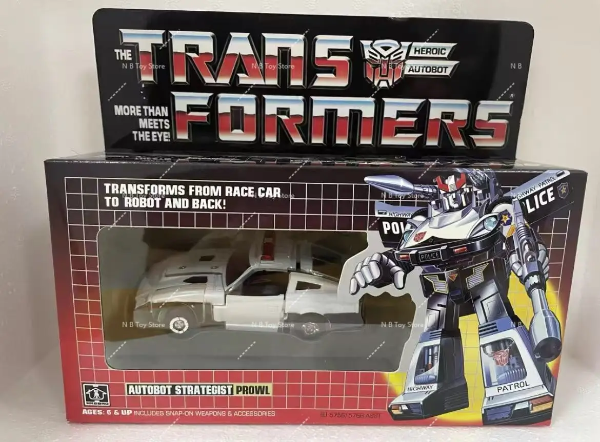 

In Stock US Version G1 84-86 1984 Police Car Collection Toys