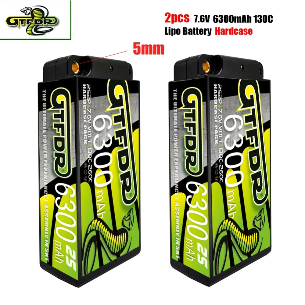 

2 шт. GTFDR 2S 3S 4S 6S Lipo Battery 7,6 V 11,1 V 15,2 V 14,8 V 22,2 V 6300mAh 5200Mah 7000Mah 6500mAh 6200mAh 6750mAh 8000mAh для автомобиля