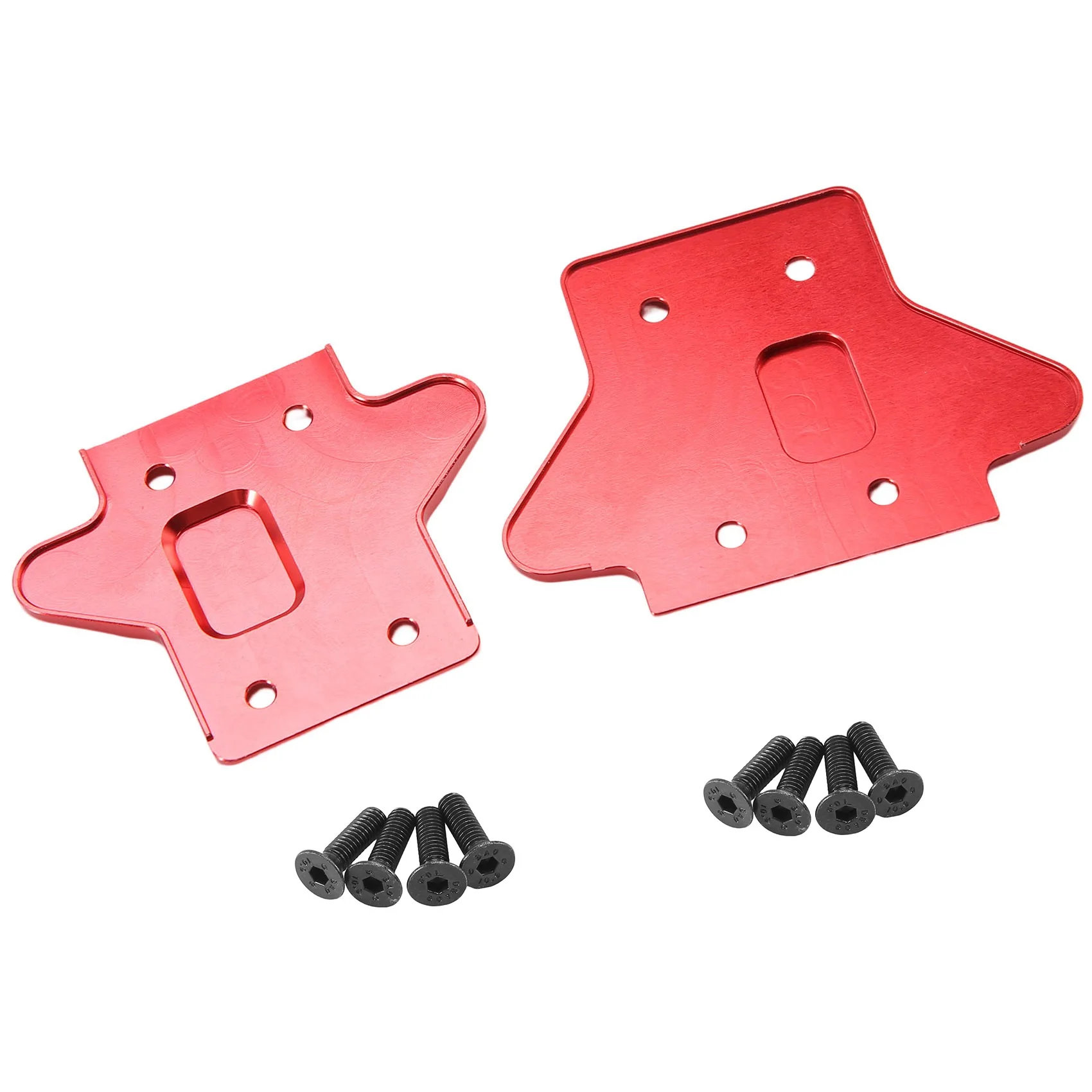 2pcs Metal Front and Rear Chassis Armor Protective Cover Skid Plate Set for ARRMA 1/8 KRATON 6S RC Car Upgrade Parts