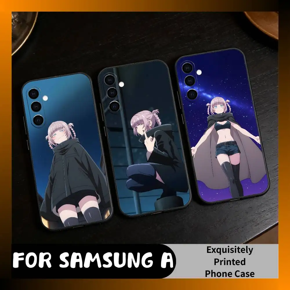 

Nazuna C-Call Of The N-Night Phone Case For Samsung Galaxy A73,A72,A71,A70,A52,A51 Others Soft Black Cover