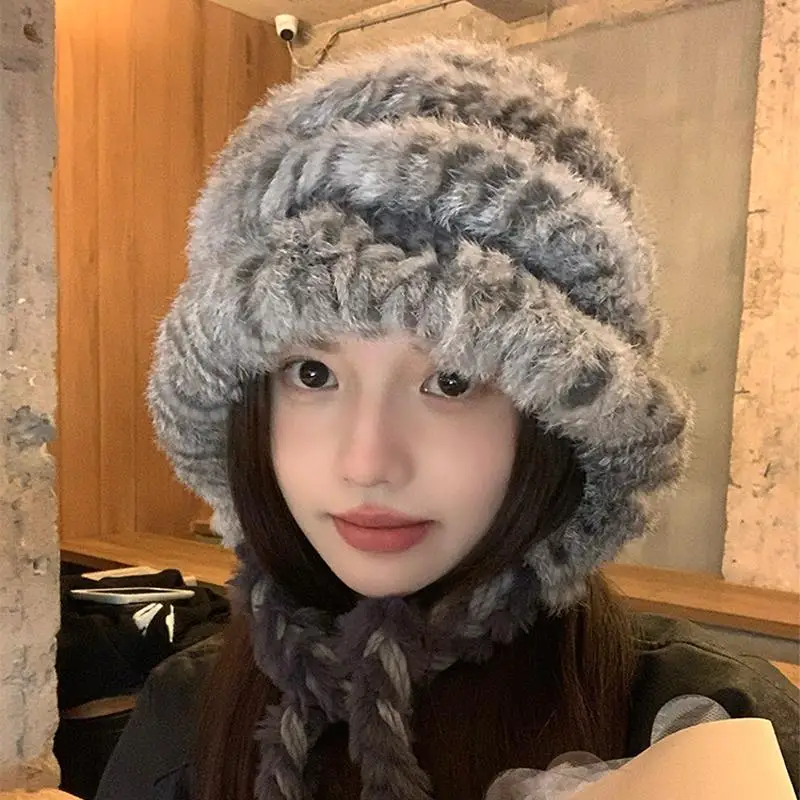 chapeau-tricote-mixte-en-fourrure-de-lapin-chaud-bandeau-edition-collaborative-accessoires-pour-temps-froid
