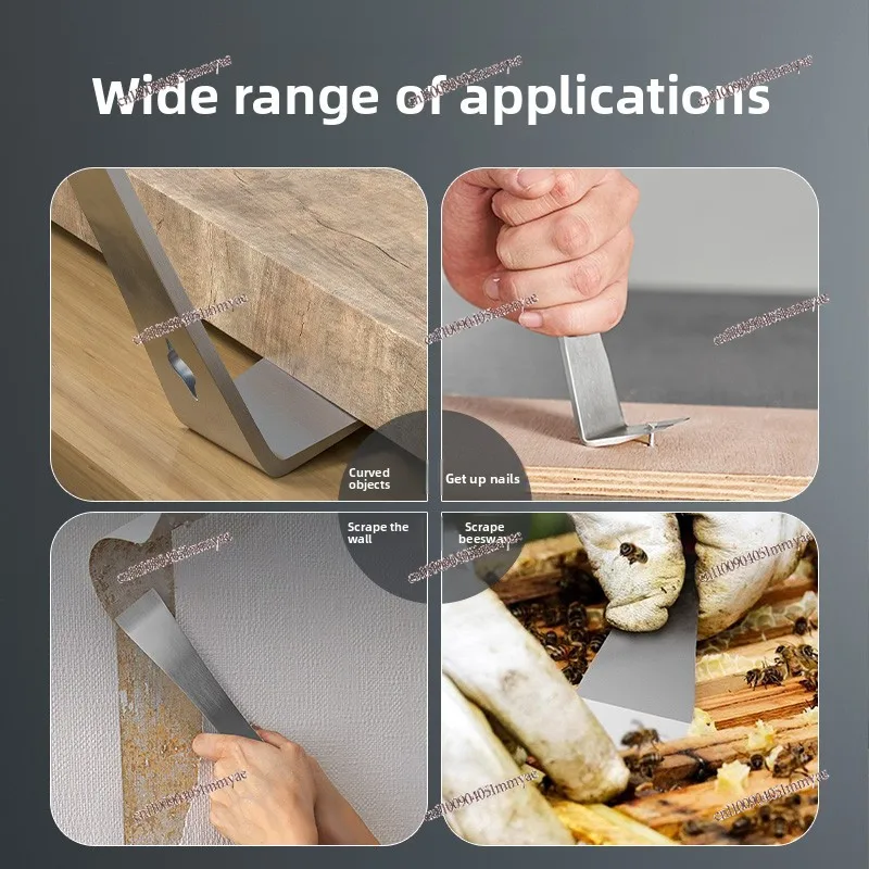 Crowbar Woodworking Special Stainless Steel Flat Nail Lifter Multifunctional High Hardness