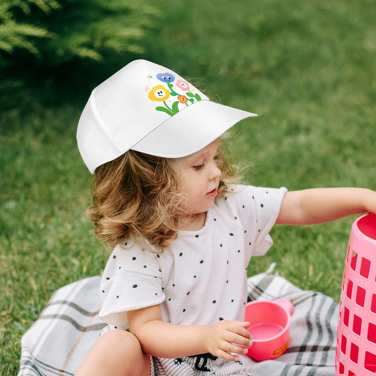 

12Pcs Baseball Caps Blank Cotton White DIY Painting Hat for Craft Outdoor Sports Activities Baseball Hat for