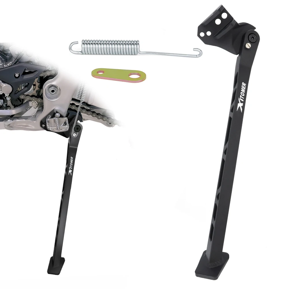 Für Kawasaki KX250 KX250F KX250X KX450 KX450F KX450X KX450SR Motorrad Ständer Seite Seitenständer Parkplatz Fuß Unterstützung Halter