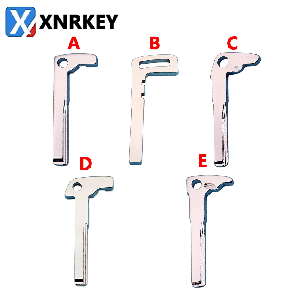 XNRKEY Replacement Smart Key Blade Blank Uncut Insert for Mercedes Benz C E S Class W203 W204 W211 W212 Auto Accessories