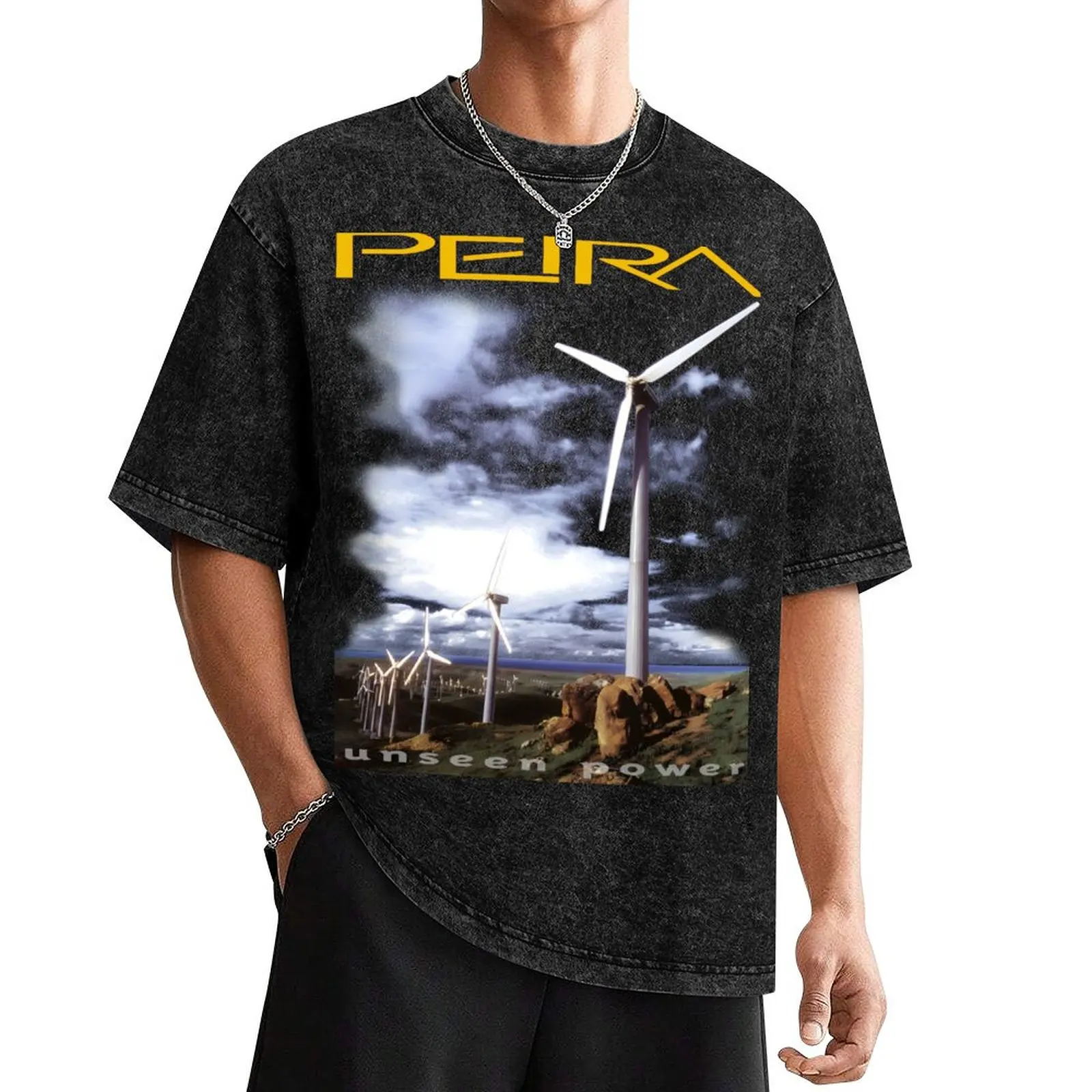 Petra - Unseen Power T-Shirt Short sleeve tee street wear oversized t shirt tshirts for men