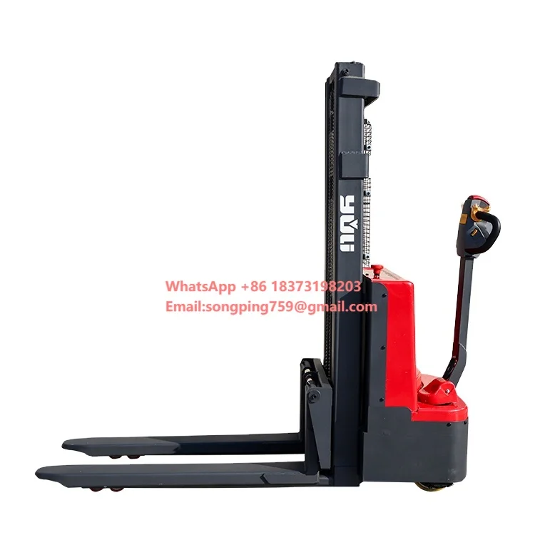 

Китай: Горячая распродажа, оптовая продажа, полностью электрический, на аккумуляторе, 2-тонный мини-штабелер для поддонов