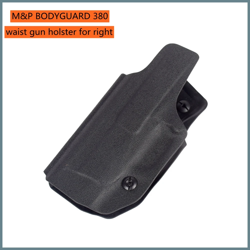 M & P BODYGUARD 380 funda para pistola táctica de mano derecha caza cintura de liberación rápida funda para pistola soporte para pistola