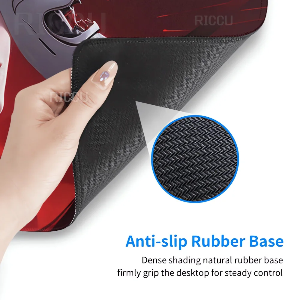 الكمبيوتر أنيمي فتاة باردة الظلام الرياح الكرتون مقاوم للماء المضادة للانزلاق الجدول حصيرة لوحة الماوس pixiv مكتب لعبة الكمبيوتر لوحة المفاتيح E-Sport #6