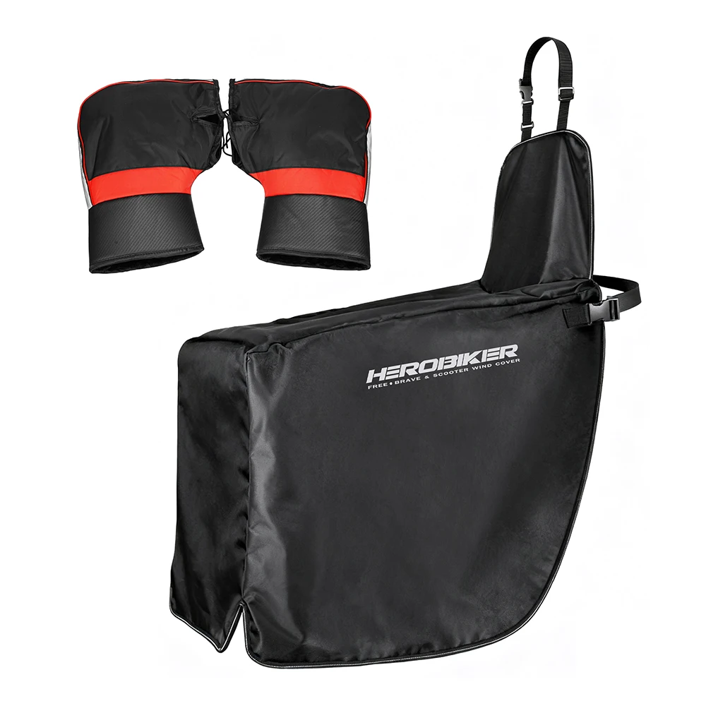 

Ветрозащитное и теплое мотоциклетное ветрозащитное одеяло, осенне-зимнее теплое покрытие для езды на электрическом скутере, непромокаемый чехол на ручку