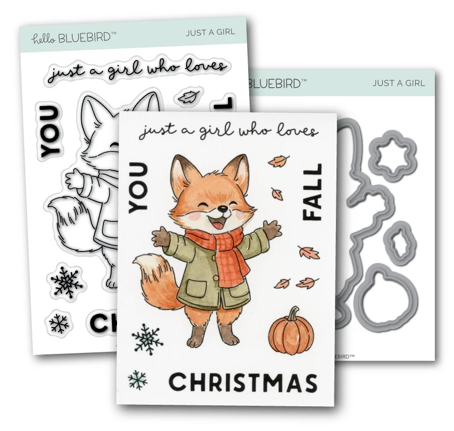 Christmas Stamp & Die Set 3