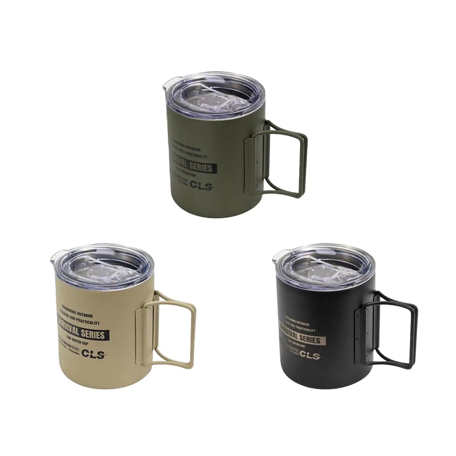 

Camping Mug Camping Cup Metal Insulated Outdoor Cup Unbreakable Portable Cup for