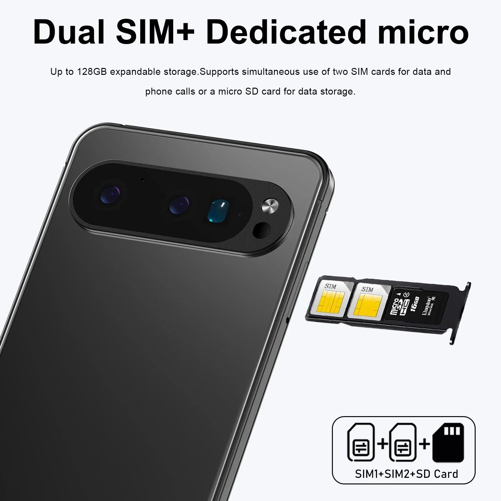 2025 Global Version Pixel 9 Pro XL Smartphone 5G 7.3" HD 8800mAh Qualcomm Snapdragon Android 15 Mobile Phones Unlocked Celular
