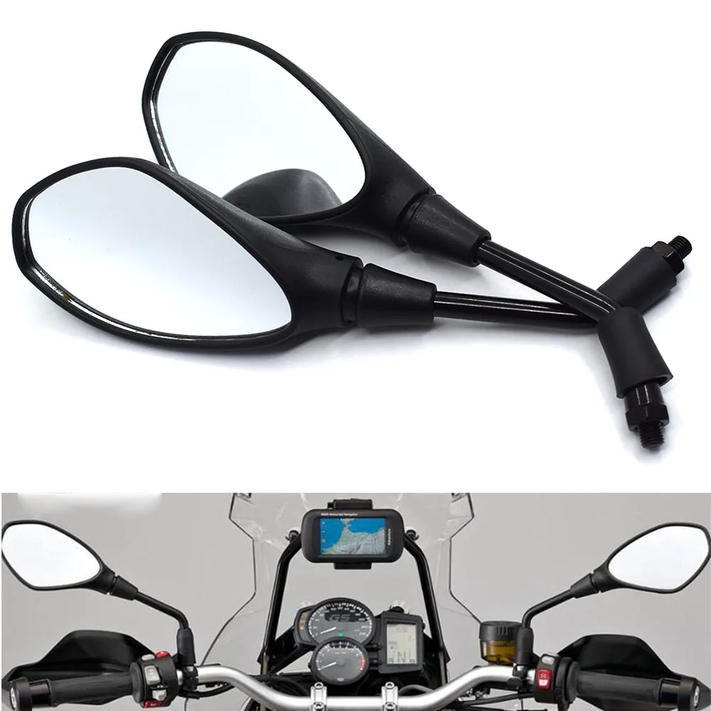 Universal 10mm Motorcycle Rearview Mirrors Scooter E-Bike Rearview Mirror For YAMAHA MT-07/FZ-07 FJ-09 MT-09/SR/FZ-09 FZ1 FAZER