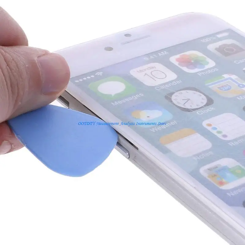 367d 30 PC untuk Triangle Plastic Pry Opening Tools Layar LCD Biru Untuk Kasing Disassemb