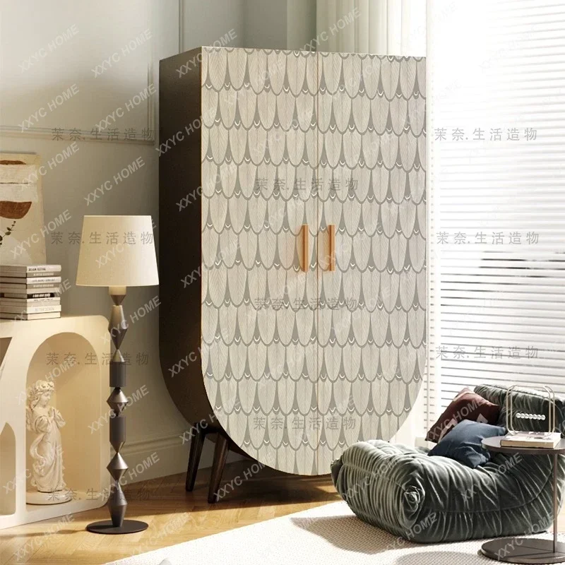 

HLiving room decorative side cabinet, room locker installation-free integrated cabinet customization