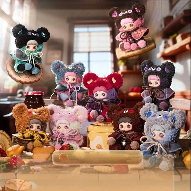 ของเล่นใหม่แท้ Maymei Tiny Bear Cookie Series กล่องสุ่มสุดฮิต ของสะสมตุ๊กตาคาวาอี้ ของตกแต่งกระเป๋า ของขวัญวันเกิด