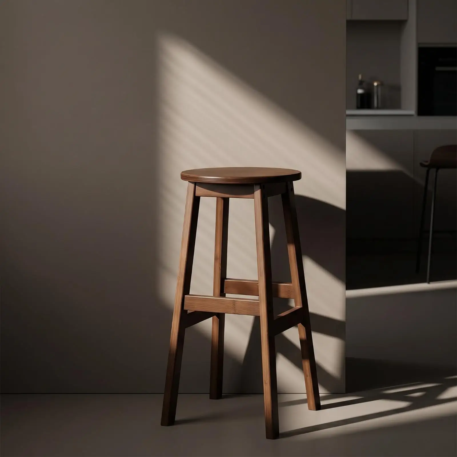 round-bamboo-stool-casual-seat-wooden-bar-chair-space-saving-furniture-for-home-kitchen-island