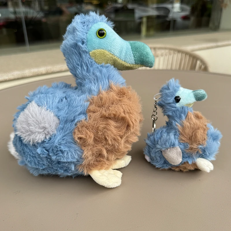 TreasuringU-Dodo brinquedos de pelúcia para crianças, bonecas recheadas, animal bonito, pássaros, chaveiro, saco pingente, presentes de aniversário, novo