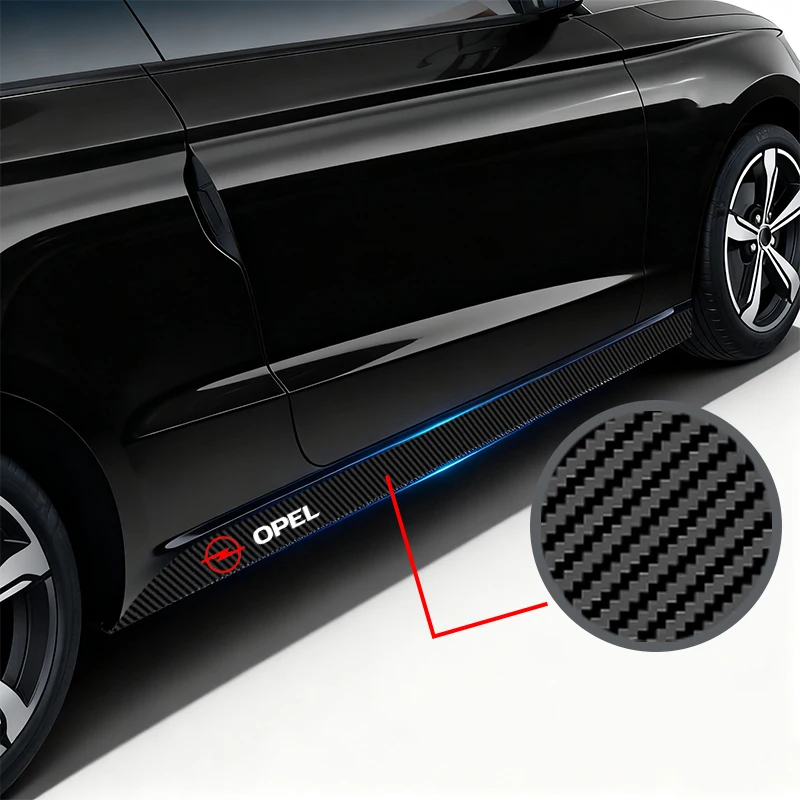 

Декоративные наклейки на дверь автомобиля, наклейки на боковую юбку для Opel Corsa Astra Insignia Vectra Zafira Meriva Mokka Grandland Vivaro