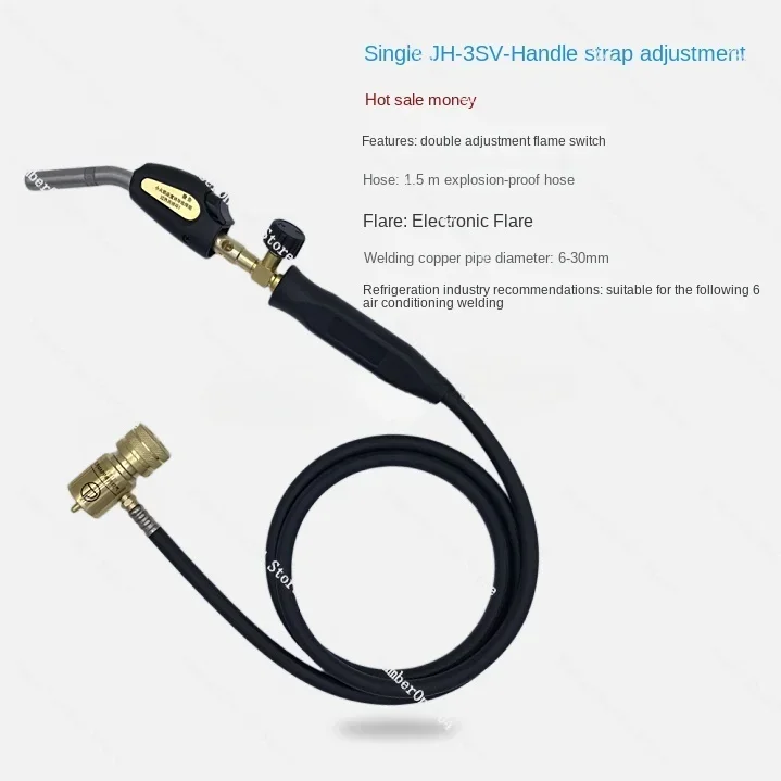 

Oxygen-Free Welding Gun Small High Temperature Stainless Steel Welding Blow Lamp Gas Copper and Aluminum Welding