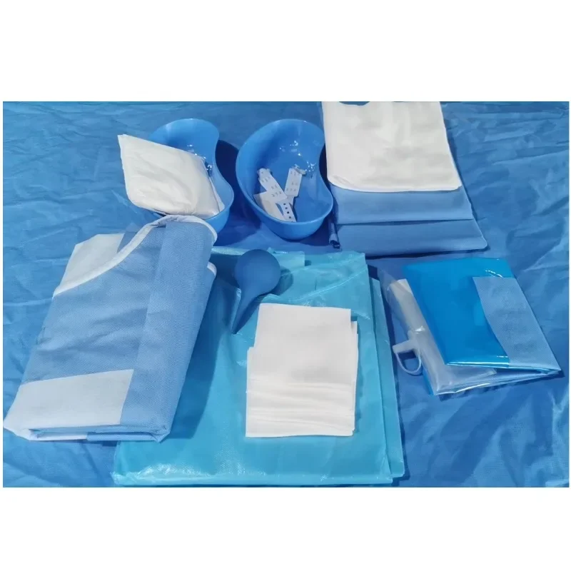 

Medical Disposable Sterile Baby Birth Pack Surgical Delivery Pack Factory CE ISO