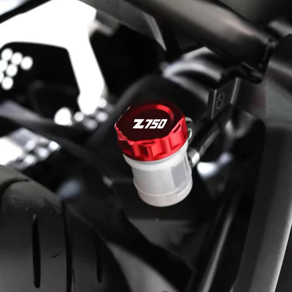 

For Kawasaki Z750 Z750R Z750S z 750 2009 2010 2011 2012 2013 2014 Rear Brake Fluid Tank Cap Cover Oil Tank Reservoir Motorcycle