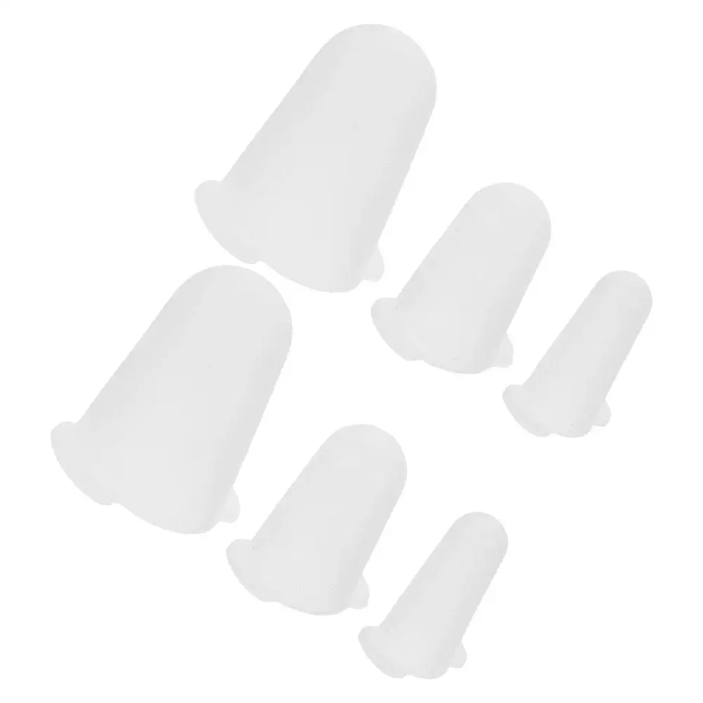 6pcs Protective for Piping Tips Silicone Baking Tools Decorator Cupcake Decoration Frosting Protective Set Storage