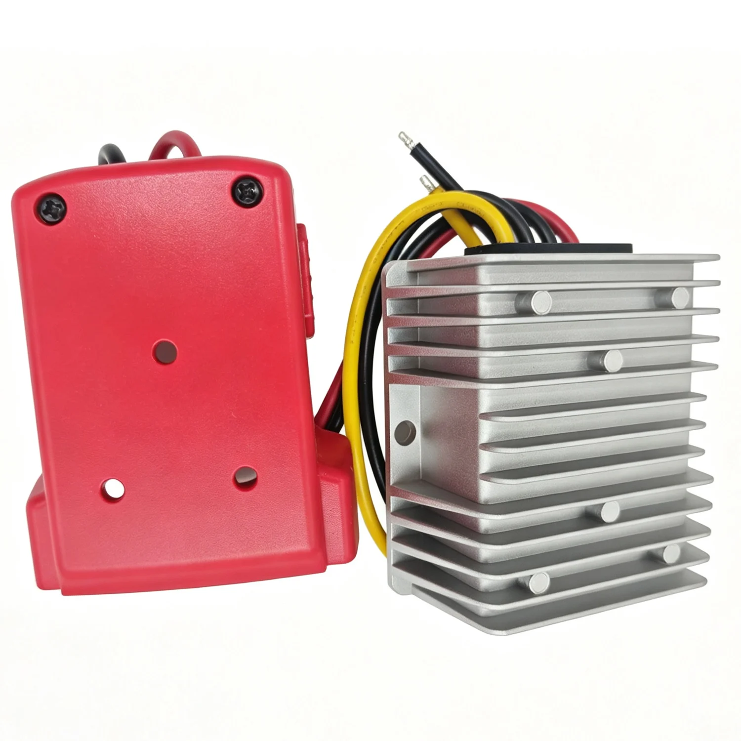 DC 18V-20V to 12V Step-Down Converter for Milwaukee M18 18V Battery, 20A 240W Voltage Reducer Regulator for RC Toys, DIY Lights