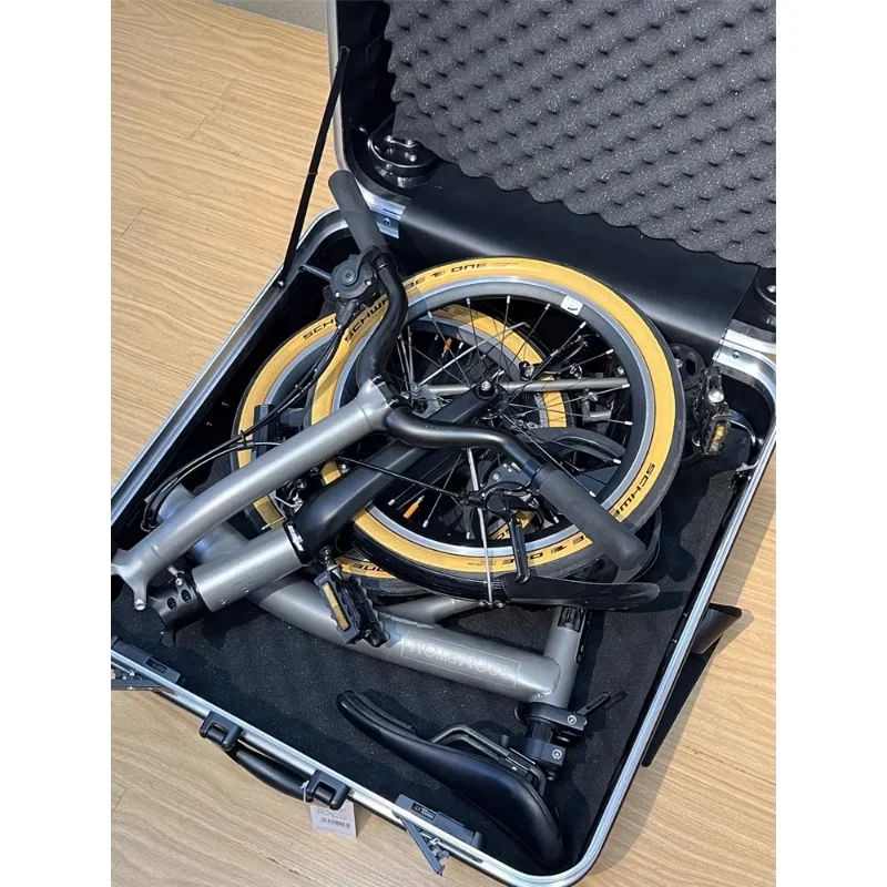 FOR Beiwei applies to brompton small cloth folding rod universal wheel luggage check box