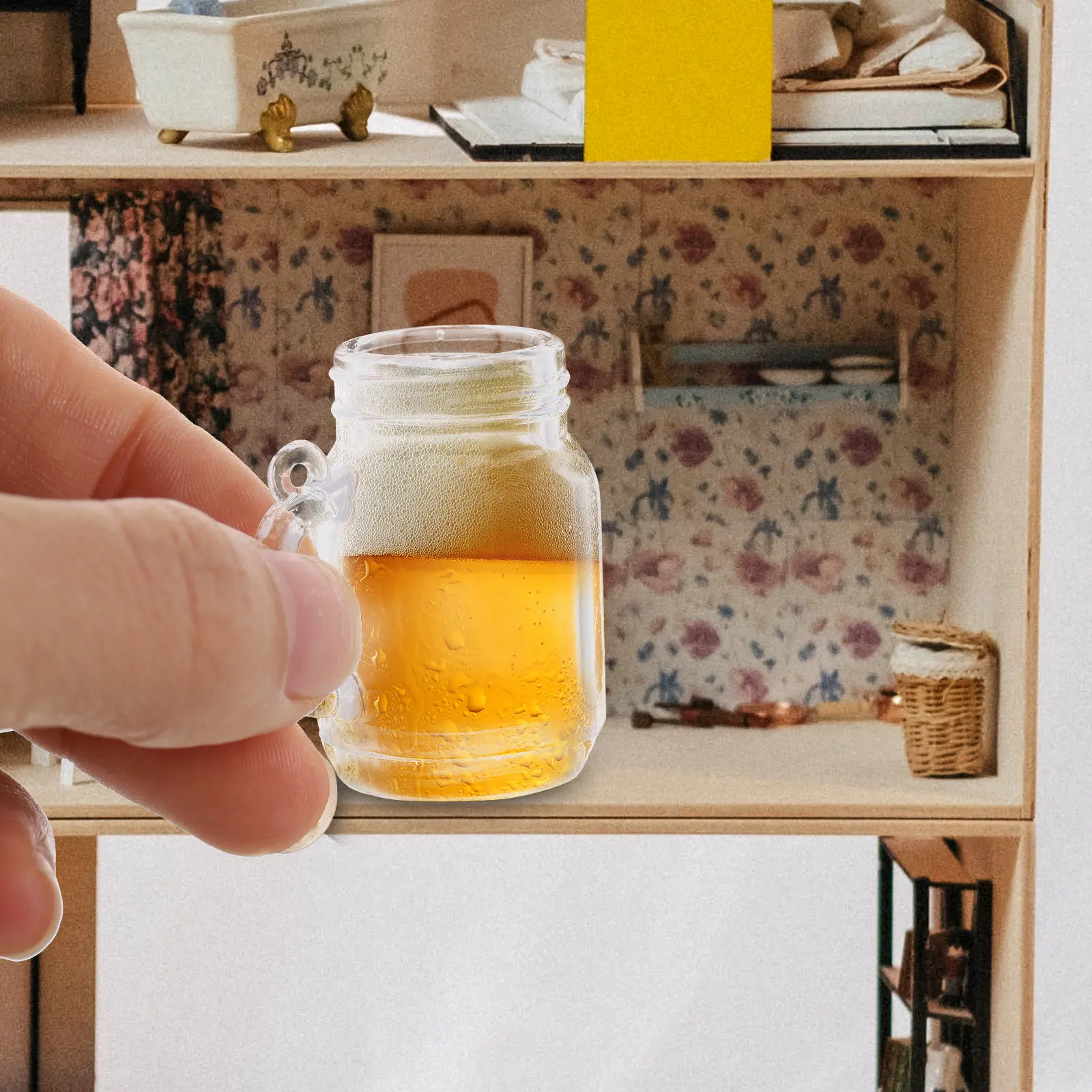 

30 шт. миниатюрных подвесок в виде пивных кружек для изготовления украшений, брелоков, поделок своими руками, декора в барной тематике