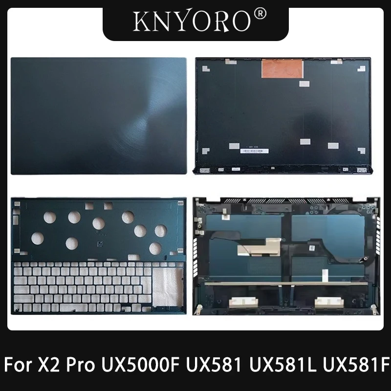 

New For ASUS X2 Pro UX5000F UX581 UX581L UX581F LCD Back Cover 13N1-9FA0401 Upper Case Palmrest Cover 13NI-9FA0121 Bottom Case