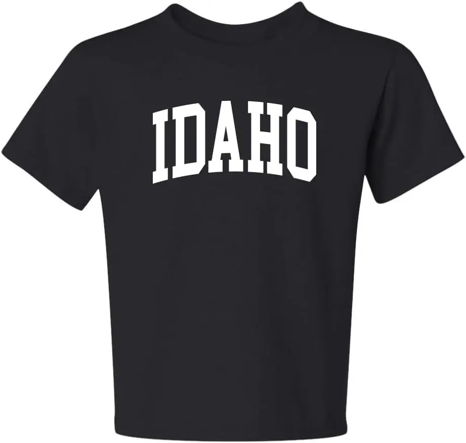 Wild Bobby State of Idaho College Style Fashion T-Shirt