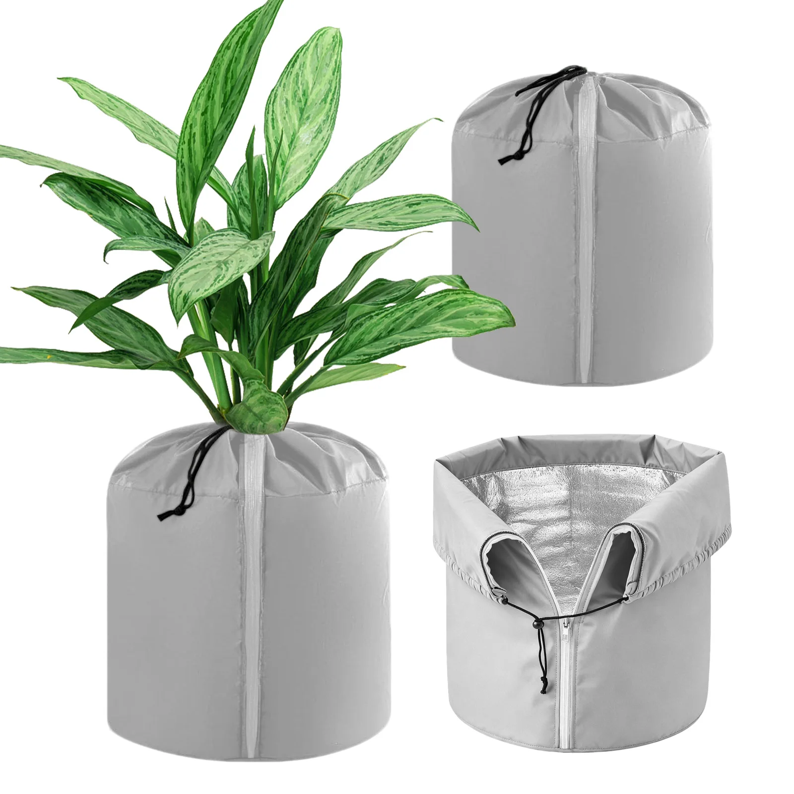 

Garden Plant Potted Anti Freeze Protection Bag Oxford Cloth Trees Potted Plant Breathable Protection Bag Plants Thermal Cover