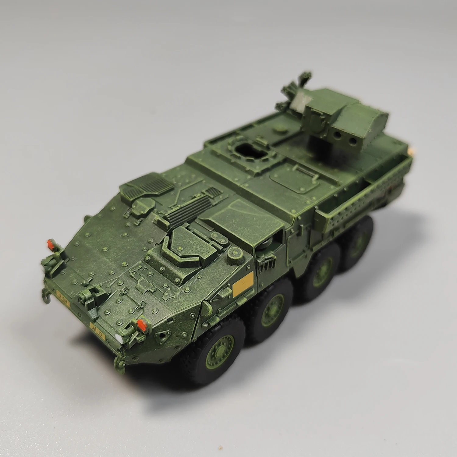 1:72 Scale Alloy US M1134 Anti Tank Missile Launcher รุ่นผู้ใหญ่ของเล่นรถยนต์คลาสสิกของขวัญของที่ระลึกของสะสมจอแสดงผลแบบคงที่