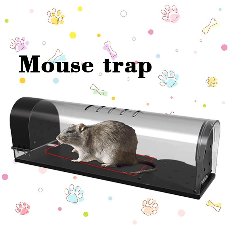 Indoor Outdoor Mouse Trap High Sensitivity Pedal ABS Eco Friendly Material Designed for Mouse Trapping
